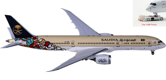 1:400 NG Models NG55079 Saudia Boeing 787-9 HZ-ARD+Free Tractor