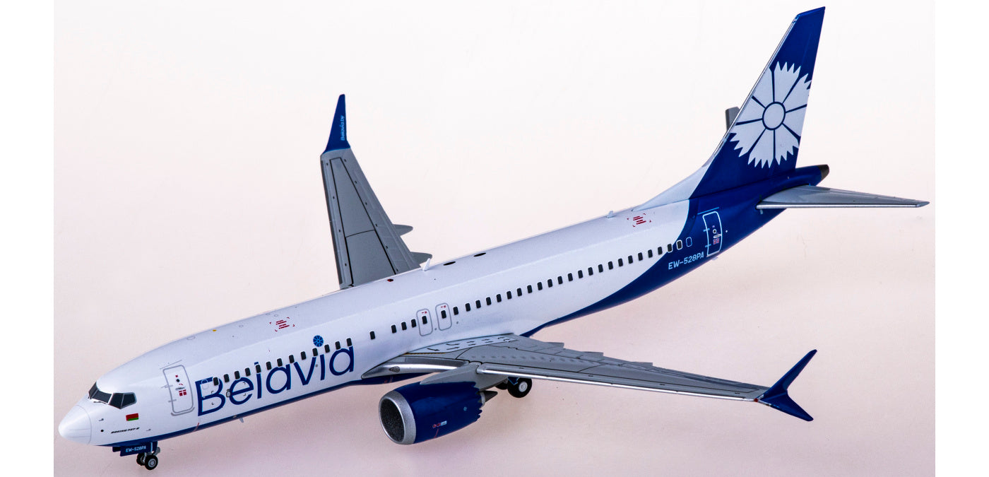 1:200 JC Wings LH2306 Belavia Boeing 737 MAX 8 EW-528PA