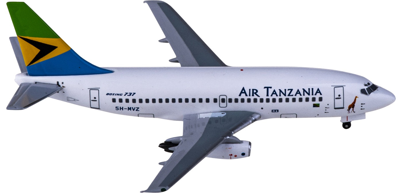 1:400 AeroClassics AC411108 Air Tanzania Boeing 737-200 5H-MVZ Aircraft Model+Free Tractor