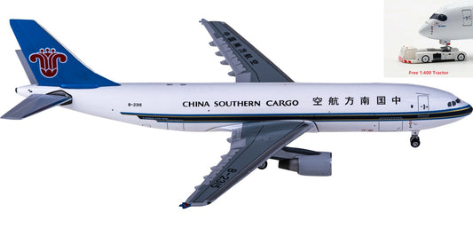 1:400 Yu ModeL YU0015 China Southern Cargo Airbus A300-600F B-2315 Aircraft Model+Free Tractor
