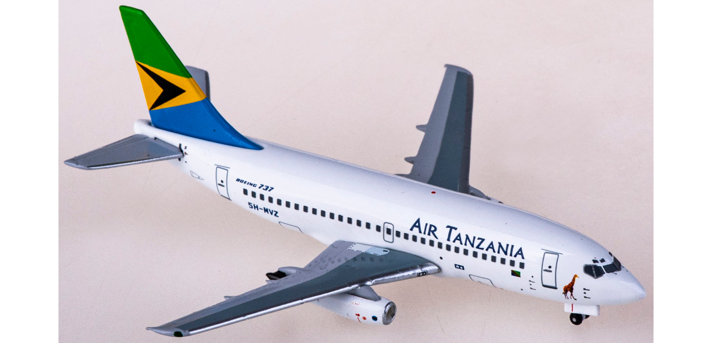 1:400 AeroClassics AC411108 Air Tanzania Boeing 737-200 5H-MVZ Aircraft Model+Free Tractor