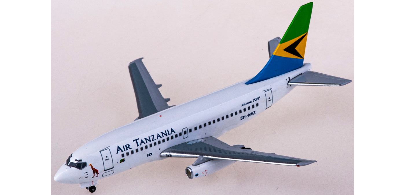 1:400 AeroClassics AC411108 Air Tanzania Boeing 737-200 5H-MVZ Aircraft Model+Free Tractor