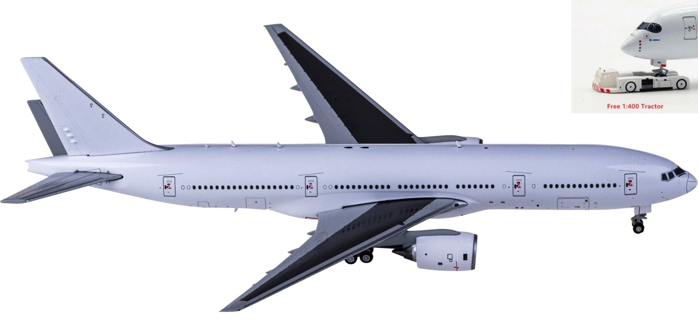 1:400 JC Wings BK2016 Boeing 777-200 Blank+Free Tractor