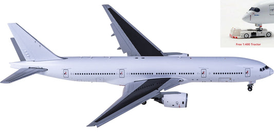 1:400 JC Wings BK2016A Boeing 777-200 "Flaps Down" Blank+Free Tractor