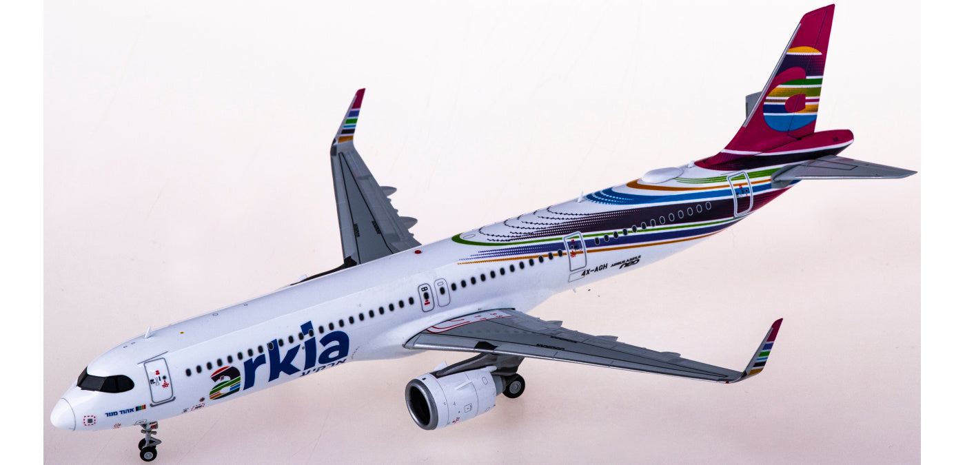 1:200 JC Wings XX20040 Arkia Airbus A321neo 4X-AGH