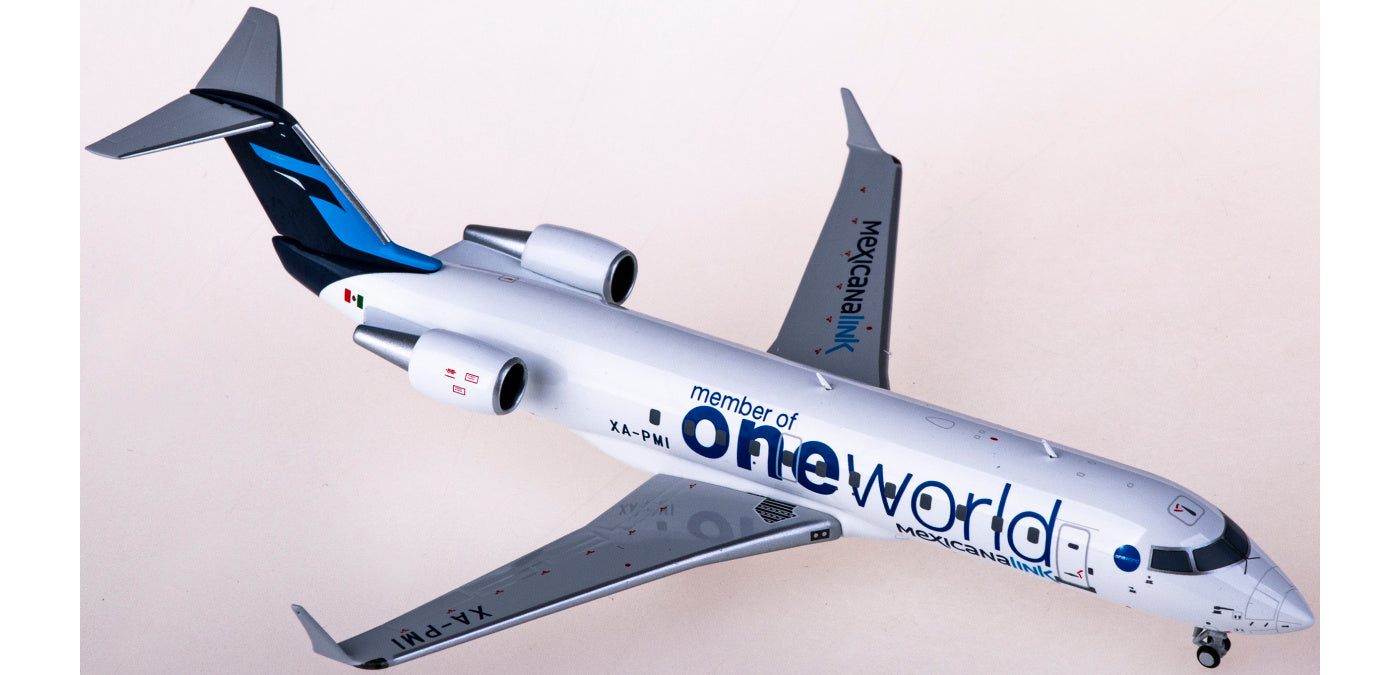1:200 NG Models NG52045 Mexicana Bombardier CRJ200LR XA-PMI "ONE WORLD"