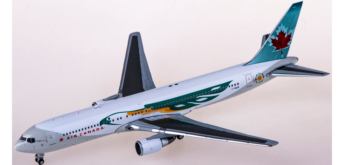 1:400 JC Wings XX4459 Air Canada Boeing 767-300ER C-GBZR Aircraft Model+Free Tractor