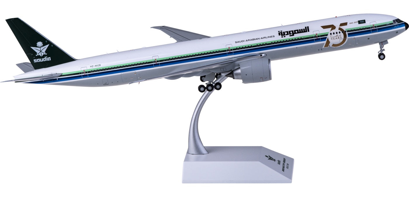 1:200 JC Wings LH2336 Saudia Boeing 777-300ER HZ-AK28 ”75years“