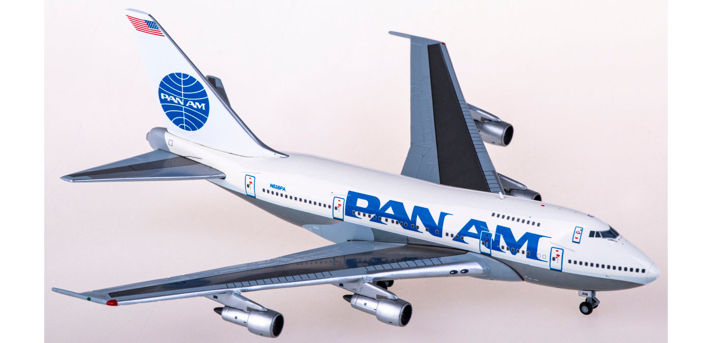 1:400 JC Wings EW474S004 Pan Am Boeing 747SP N538PA+Free Tractor