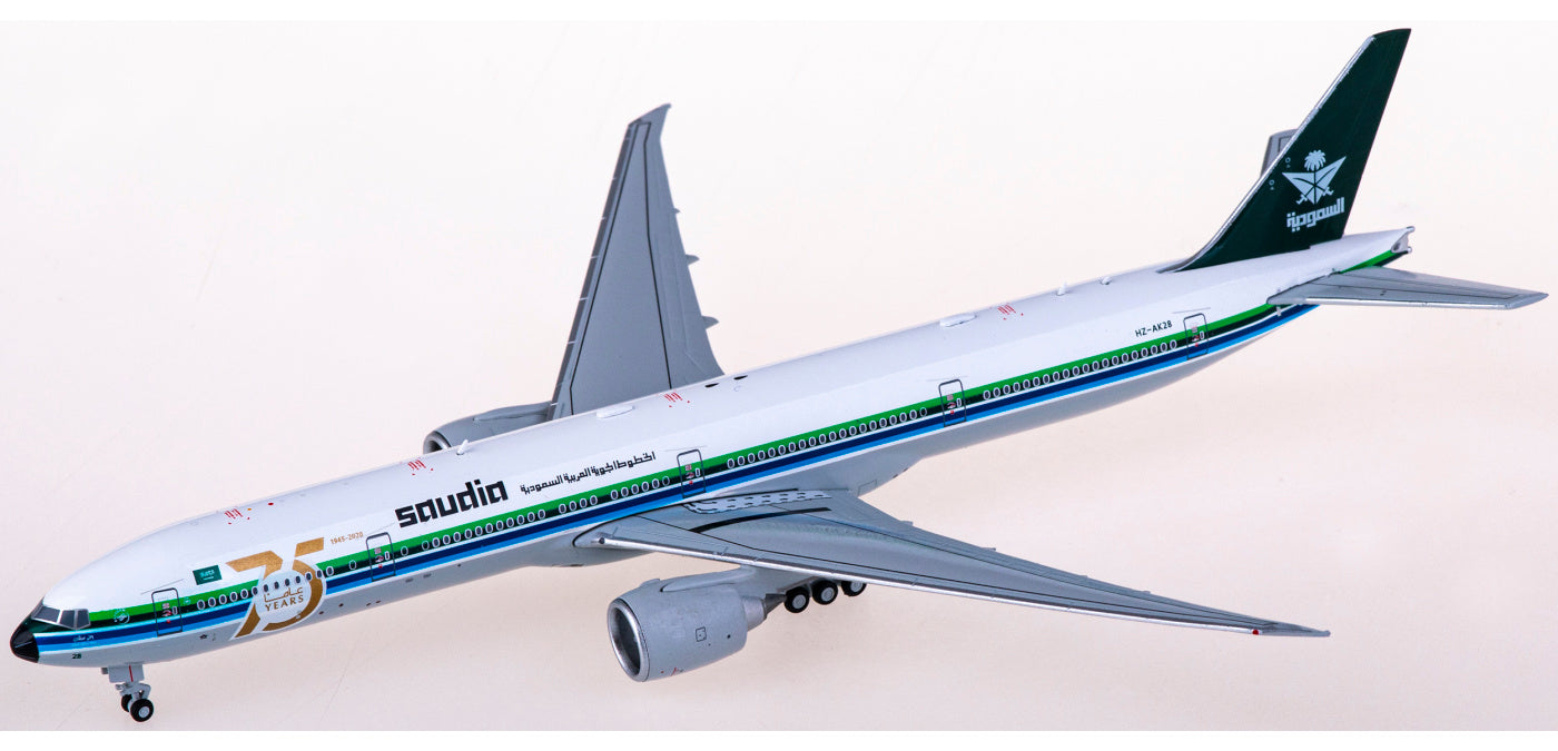 1:400 JC Wings LH4273 Saudia Boeing 777-300ER HZ-AK28+Free Tractor