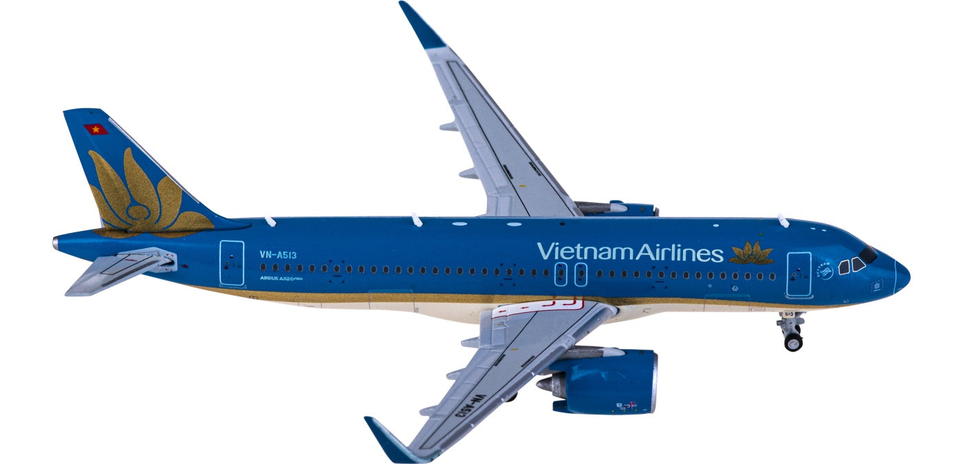 1:400 JC Wings XX4493 Vietnam Airlines Airbus A320neo VN-A513+Free Tractor