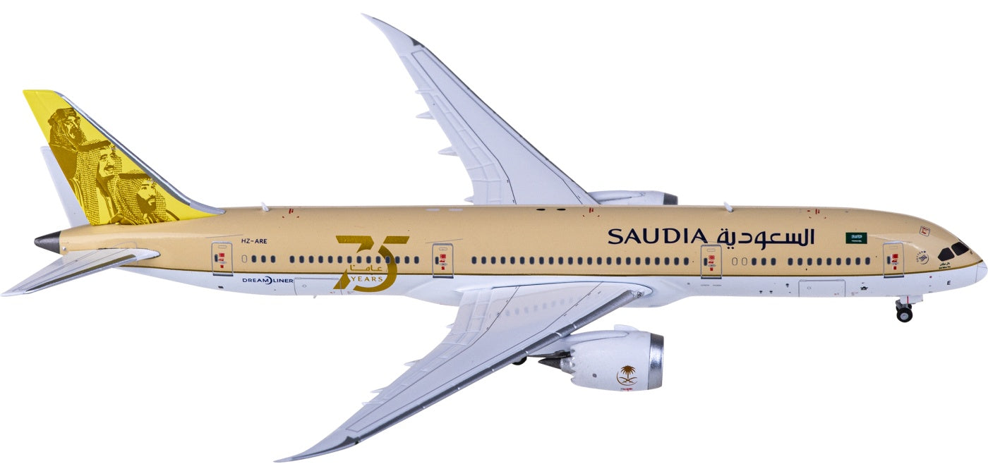 1:400 JC Wings LH4274 Saudia Boeing 787-9 HZ-ARE+Free Tractor