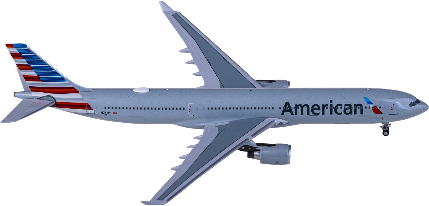 1:400 NG Models NG62026 American Airlines Airbus A330-300 N277AY+Free Tractor