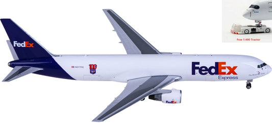 1:400 Phoenix PH04479 FedEx Express Boeing 767-300F N277FE+Free Tractor