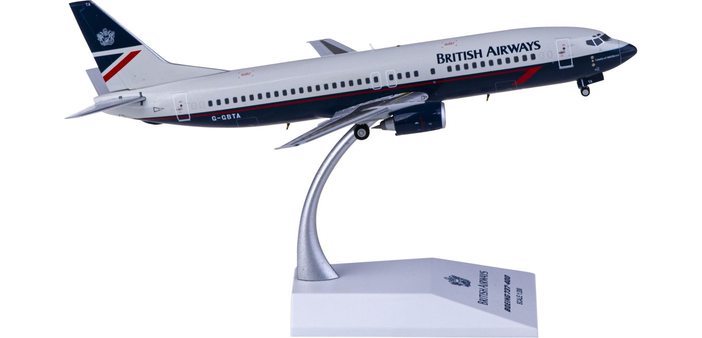 1:200 JC Wings EW2734002 British Airways Boeing 737-400 G-GBTA