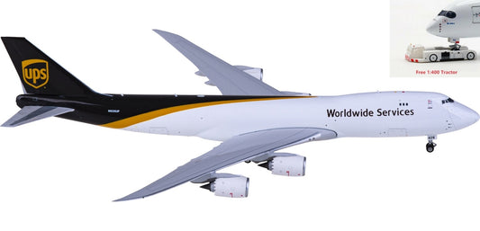 1:400 Phoenix PH04471 UPS Cargo Boeing 747-8F N628UP+Free Tractor