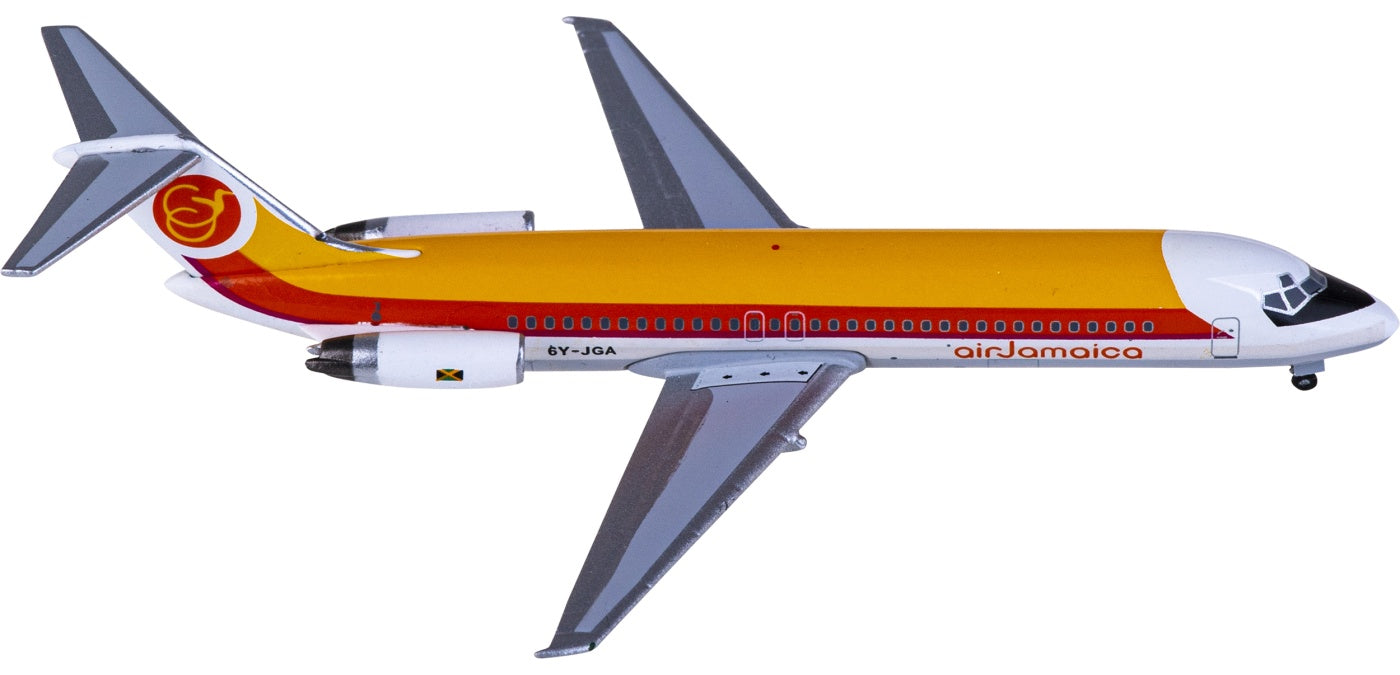 1:400 AeroClassics AC411137 Air Jamaica McDonnell Douglas DC-9-32 6Y-JGA Aircraft Model+Free Tractor