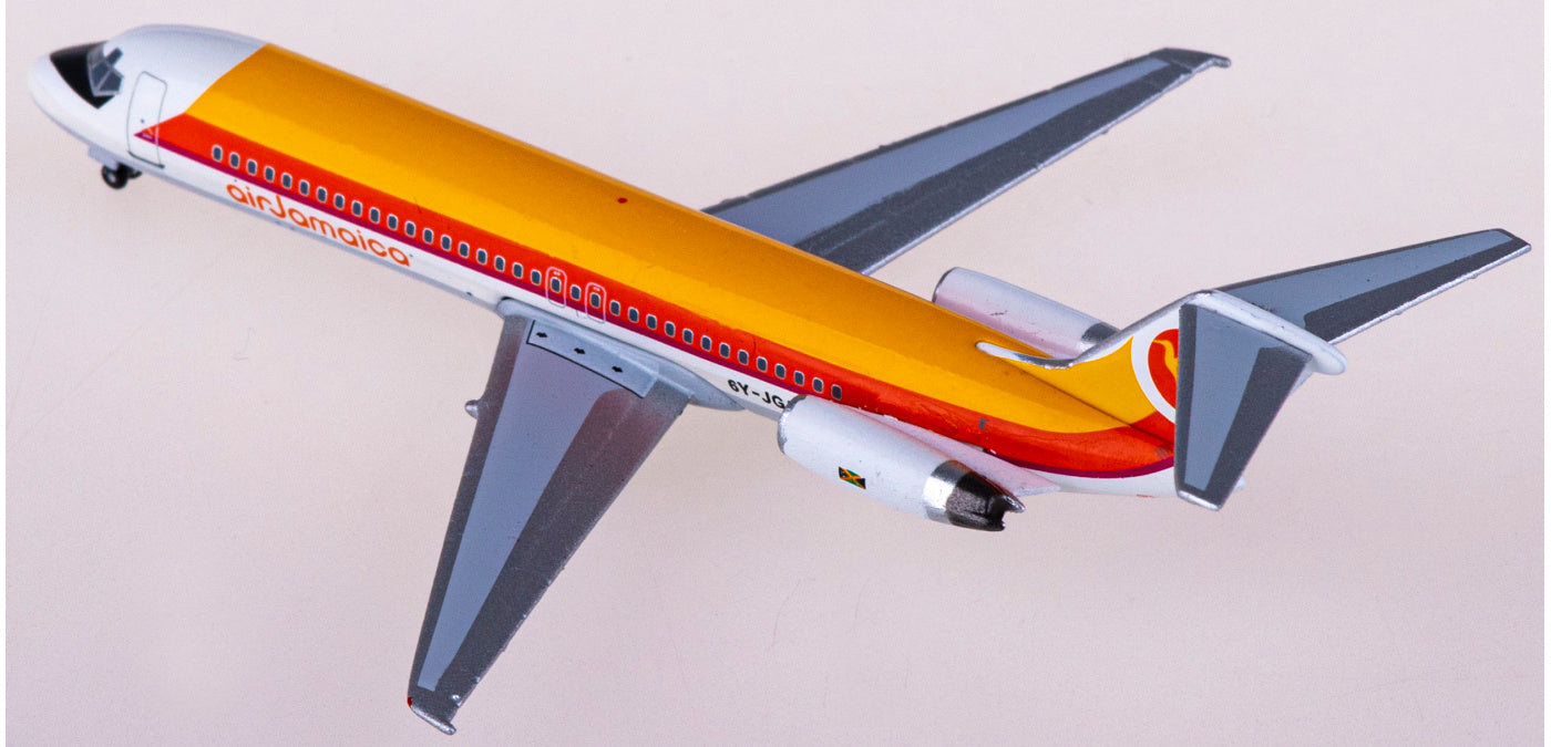 1:400 AeroClassics AC411137 Air Jamaica McDonnell Douglas DC-9-32 6Y-JGA Aircraft Model+Free Tractor