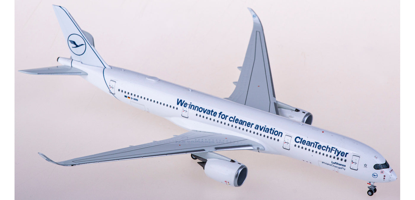 1:400 NG Models NG39040 Lufthansa Airlines Airbus A350-900 D-AIVD+Free Tractor