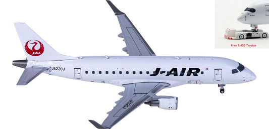 1:400 JC Wings EW4170004 J-Air Embraer ERJ-170-100STD JA220J+Free Tractor