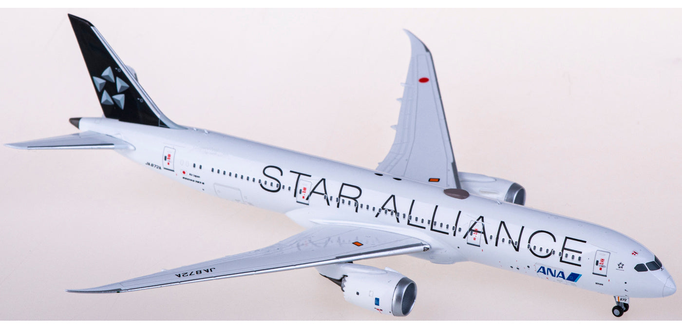 1:400 NG Models NG55092 ANA Boeing 787-9 JA872A “”STAR ALLIANCE"+Free Tractor