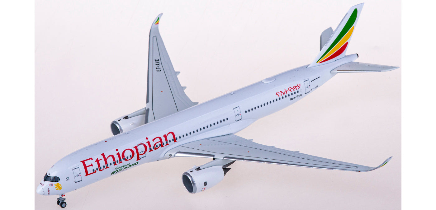 1:400 NG Models NG39041 Ethiopian Airlines Airbus A350-900 ET-AVE+Free Tractor