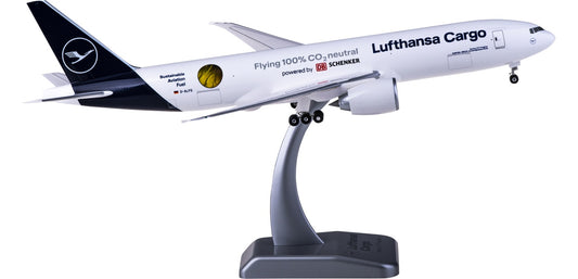 1:200 Hongan Wings LW200DLH025 Lufthansa Cargo Boeing 777F D-ALFG