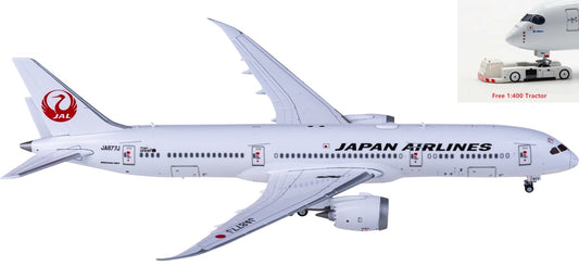 1:400 JC Wings EW4789007 Japan Airlines Boeing 787-9 Dreamliner JA877J Aircraft Model+Free Tractor