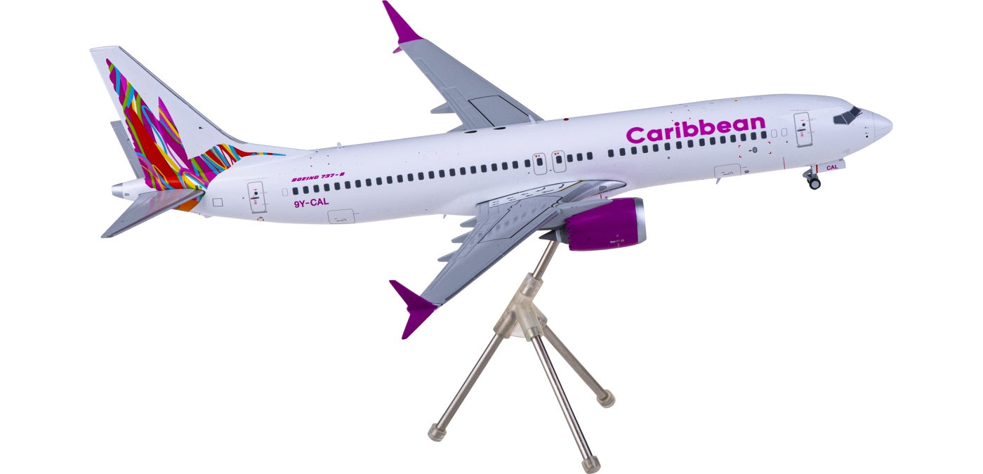 1:200 Geminijets G2BWA1132 Caribbean Airlines Boeing 737 MAX 8 9Y-CAL