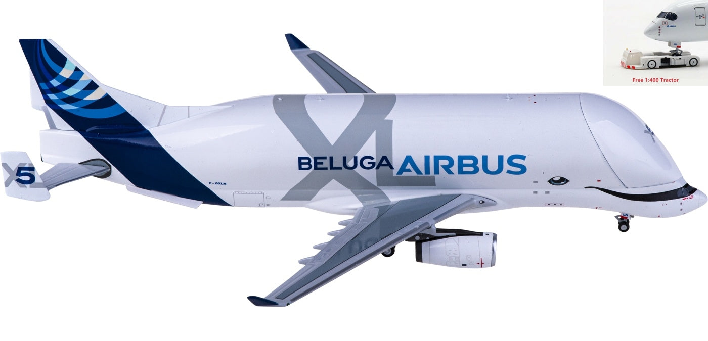 1:400 NG Models NG60007 Airbus A330-700L Beluga XL F-GXLN No.5+Free Tractor