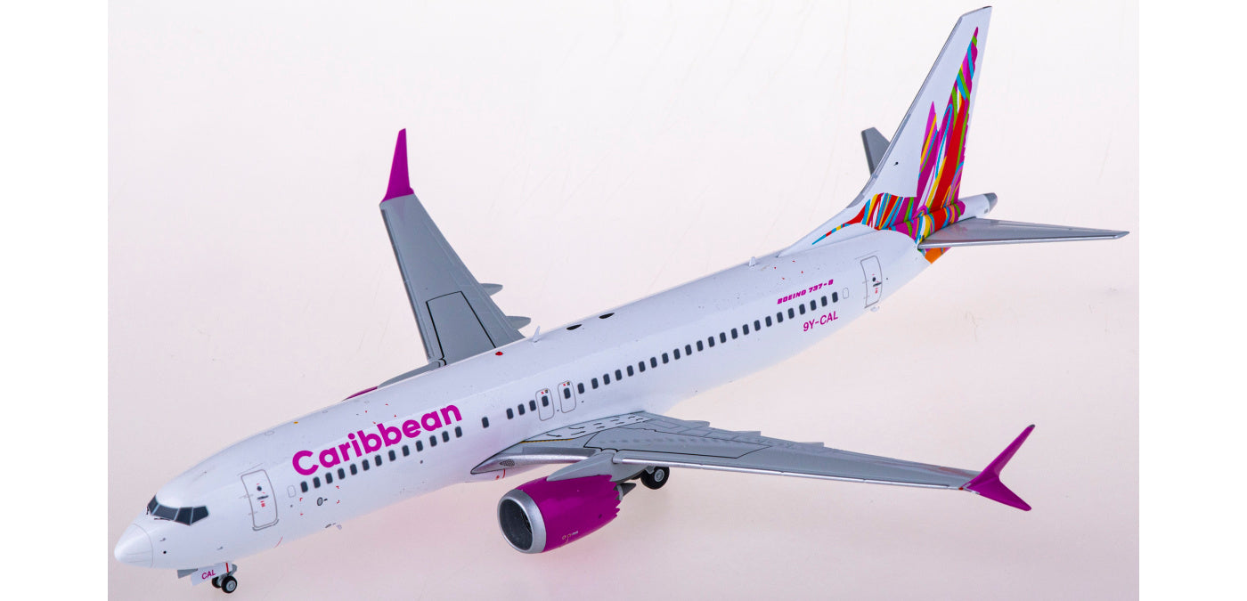 1:200 Geminijets G2BWA1132 Caribbean Airlines Boeing 737 MAX 8 9Y-CAL