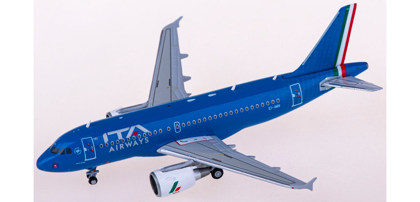 1:400 Geminijets GJITY2128 ITA Airways Airbus A319 EI-IMN+Free Tractor