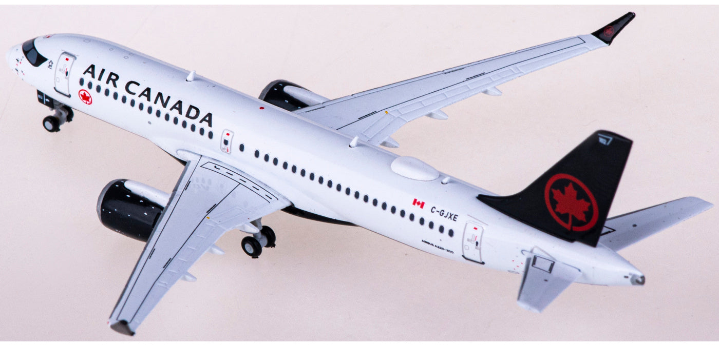 1:400 Geminijets GJACA2167 Air Canada Airbus A220-300 C-GJXE+Free Tractor