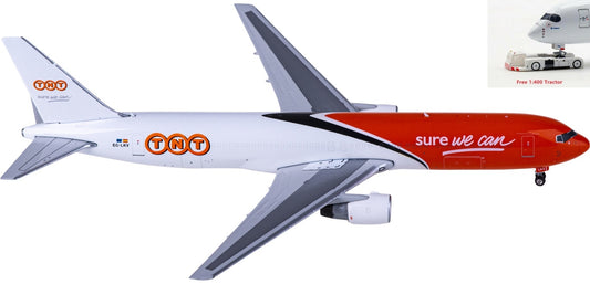 1:400 Phoenix PH04486 TNT Boeing 767-300ER EC-LKV+Free Tractor
