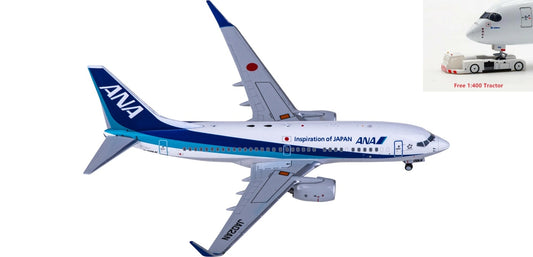 1:400 NG Models NG77025 ANA Boeing 737-700 JA02AN+Free Tractor