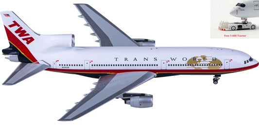 1:400 NG Models NG32011 TWA Lockheed L-1011-200 N31029+Free Tractor