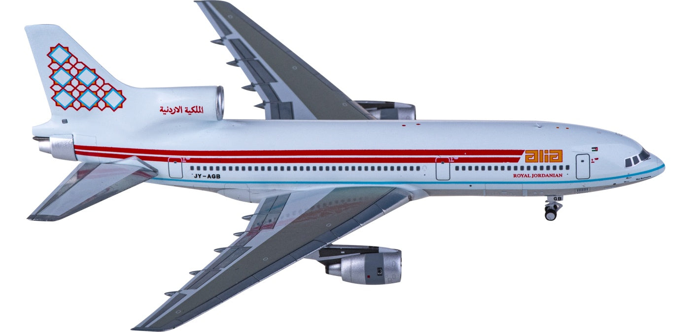 1:400 NG Models NG35017 Royal Jordanian Airlines Lockheed L-1011-500 JY-AGB+Free Tractor