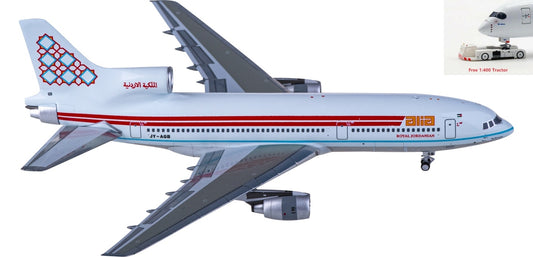 1:400 NG Models NG35017 Royal Jordanian Airlines Lockheed L-1011-500 JY-AGB+Free Tractor