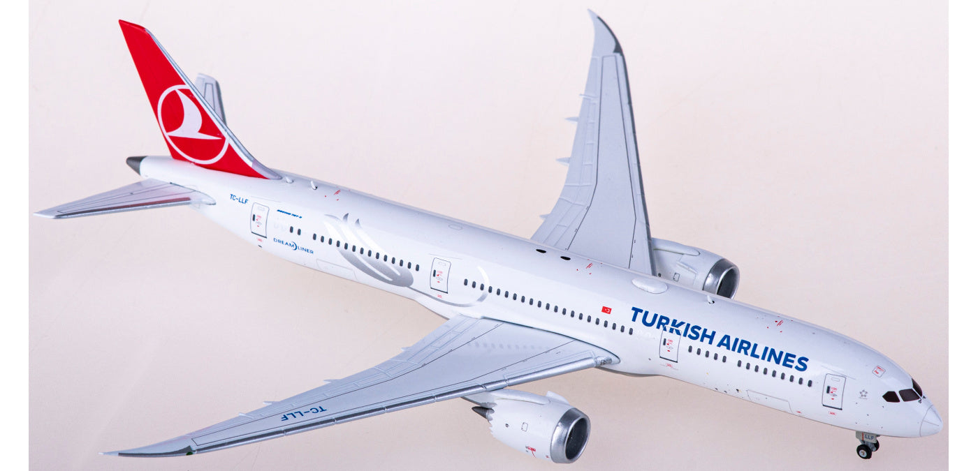 1:400 JC Wings EW4789009 Turkish Airlines Boeing 787-9 Dreamliner TC-LLF Aircraft Model+Free Tractor