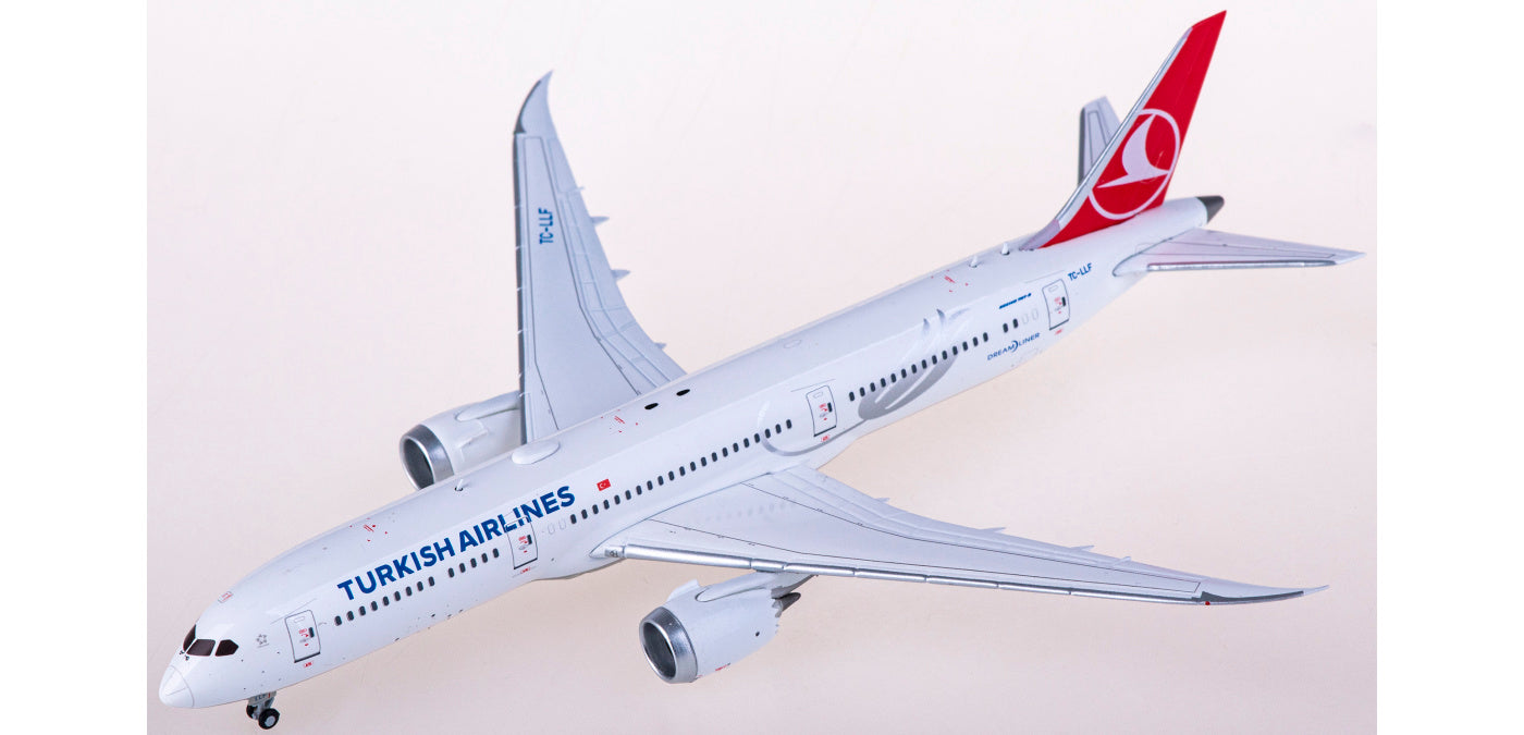 1:400 JC Wings EW4789009 Turkish Airlines Boeing 787-9 Dreamliner TC-LLF Aircraft Model+Free Tractor