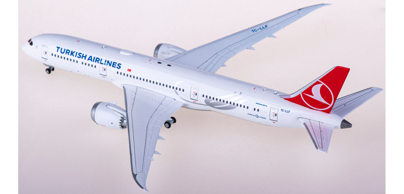 1:400 JC Wings EW4789009 Turkish Airlines Boeing 787-9 Dreamliner TC-LLF Aircraft Model+Free Tractor