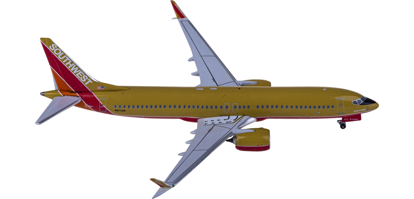 1:400 AeroClassics AC411222 Southwest Airlines Boeing 737 MAX 8 N871HK Aircraft Model+Free Tractor