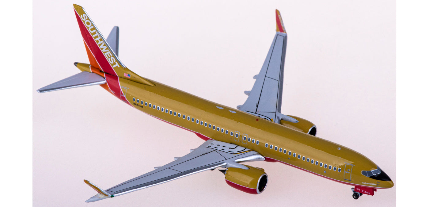 1:400 AeroClassics AC411222 Southwest Airlines Boeing 737 MAX 8 N871HK Aircraft Model+Free Tractor