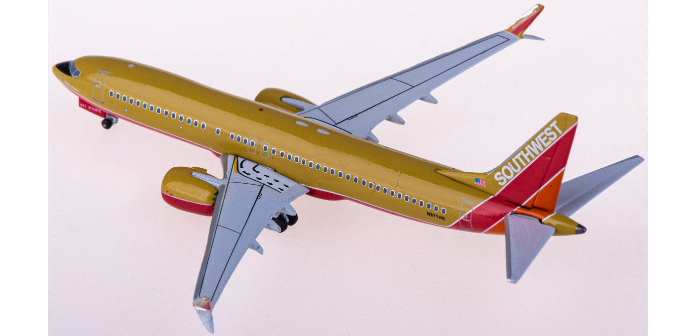 1:400 AeroClassics AC411222 Southwest Airlines Boeing 737 MAX 8 N871HK Aircraft Model+Free Tractor