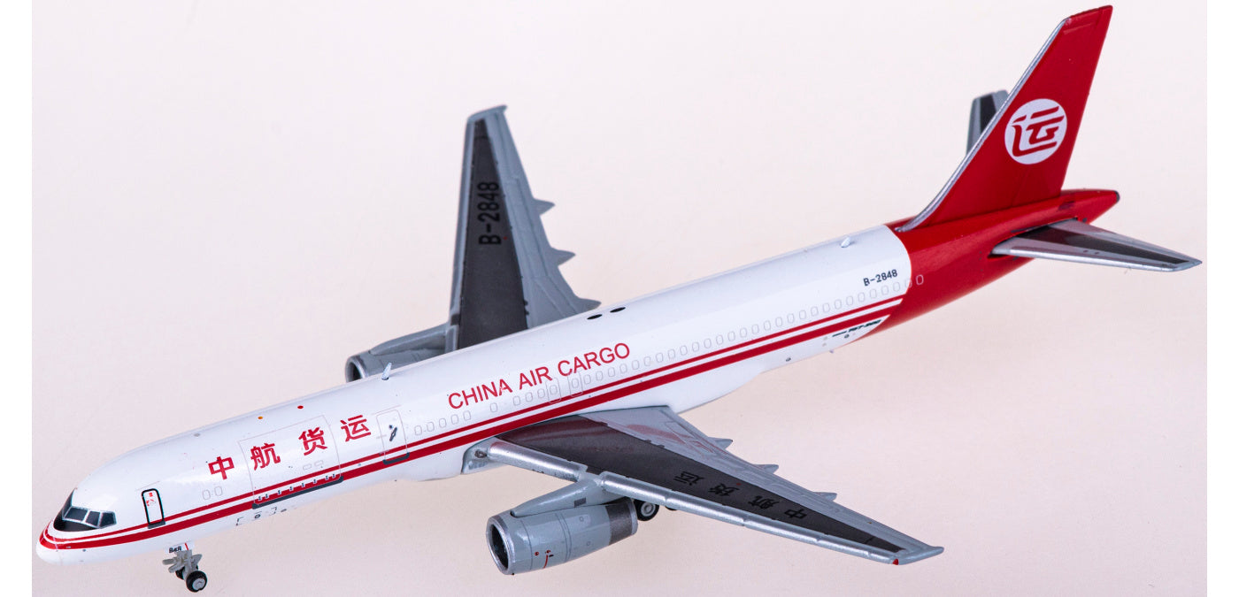 1:400 JC Wings LH4093 China Air Cargo Boeing 757-200 B-2848+Free Tractor