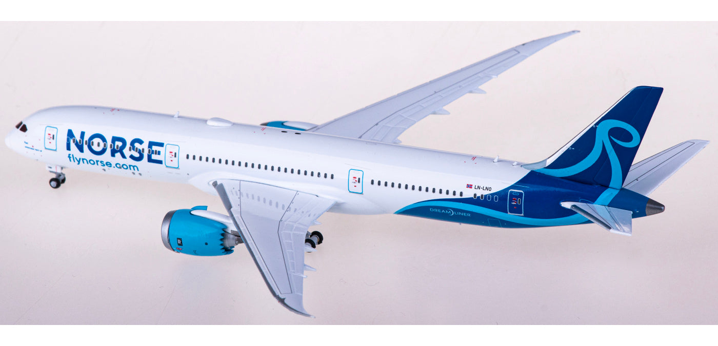 1:400 JC Wings LH4280 Norse Atlantic Airways Boeing 787-9 Dreamliner LN-LNO+Free Tractor