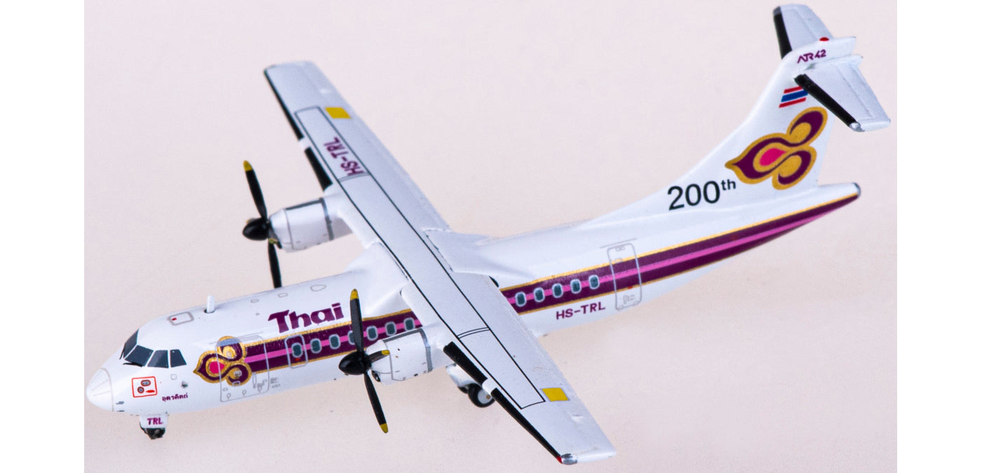 1:400 JC Wings LH4237 Thai Airways ATR-42 HS-TRL+Free Tractor