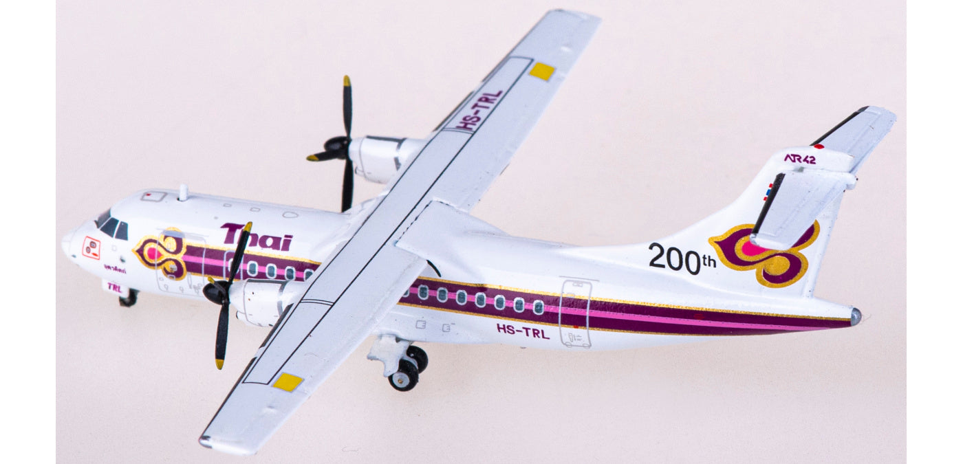 1:400 JC Wings LH4237 Thai Airways ATR-42 HS-TRL+Free Tractor