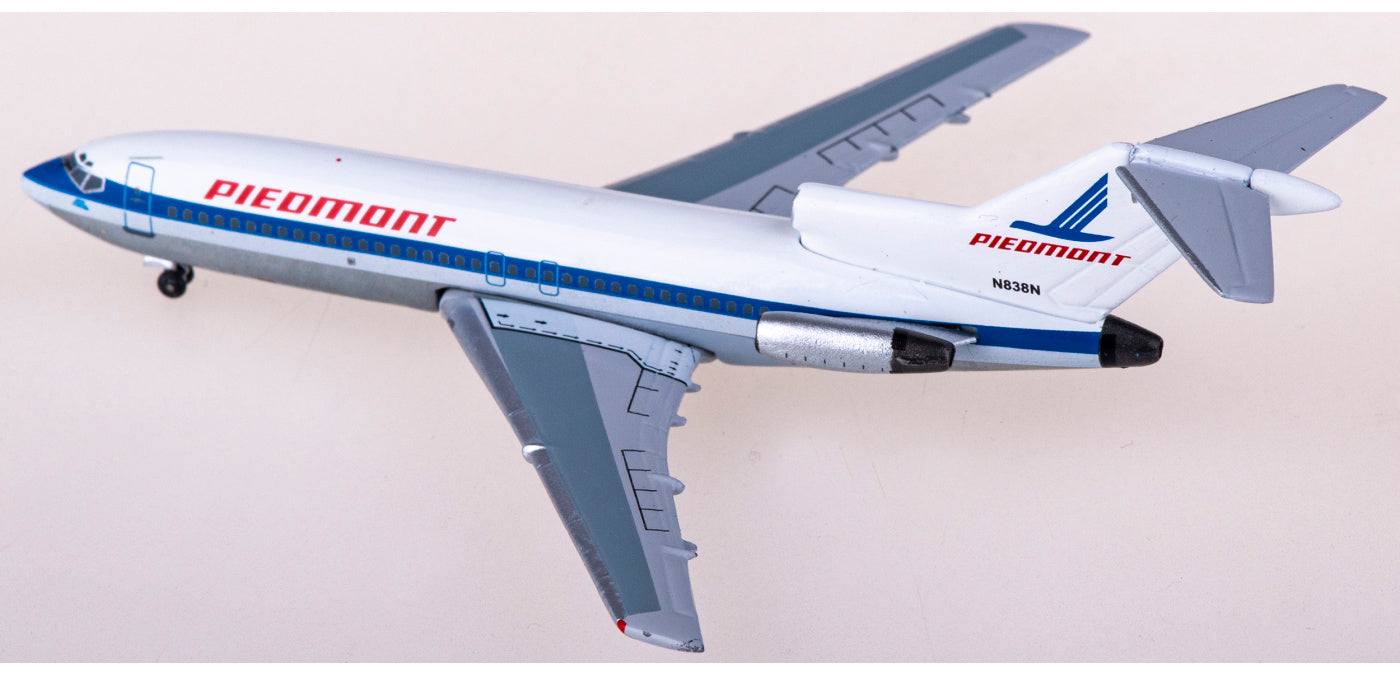 1:400 AeroClassics AC411211 Piedmont Boeing 727-100 N838N Aircraft Model+Free Tractor