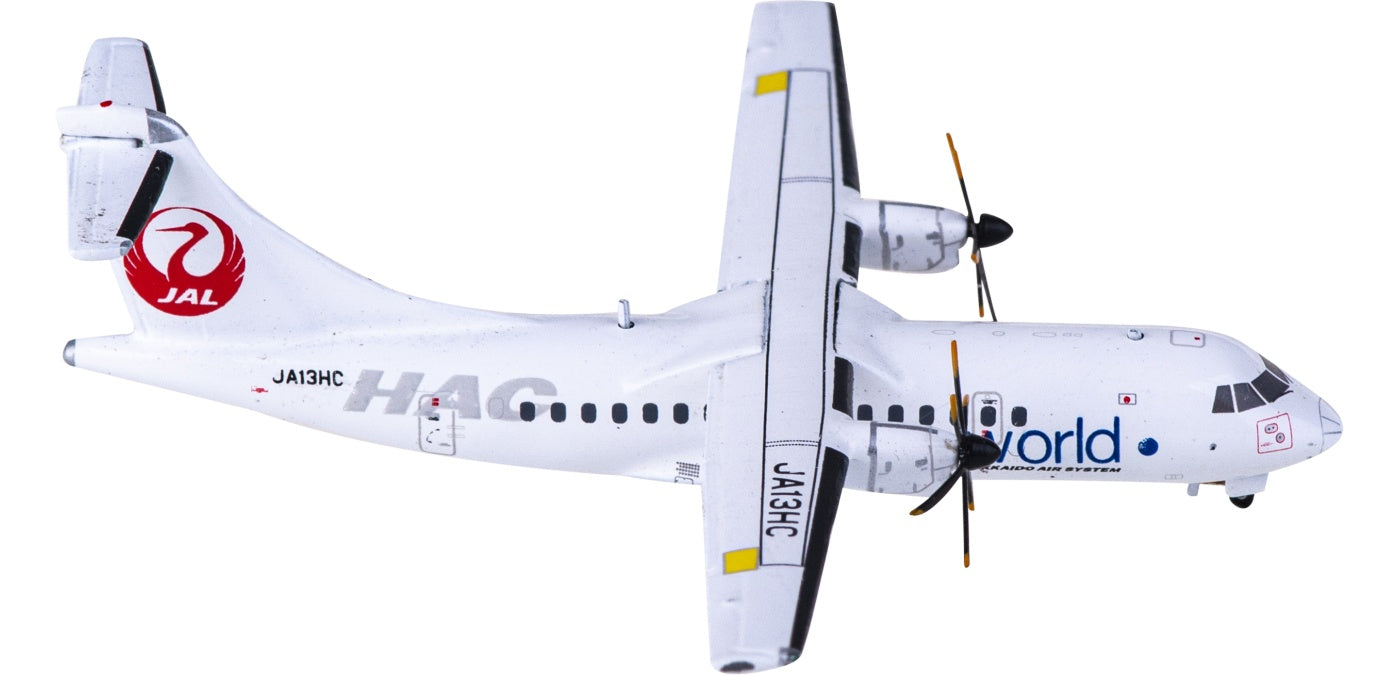 1:400 JC Wings EW4AT4004 Hokkaido Air System ATR-42-600 JA13HC+Free Tractor